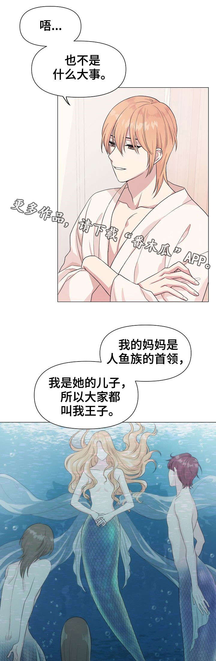 《深海低语》漫画最新章节第6章：人鱼王子免费下拉式在线观看章节第【5】张图片