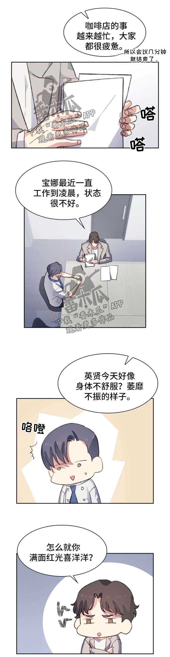 《彩虹咖啡屋》漫画最新章节第56章：准备辞职免费下拉式在线观看章节第【4】张图片