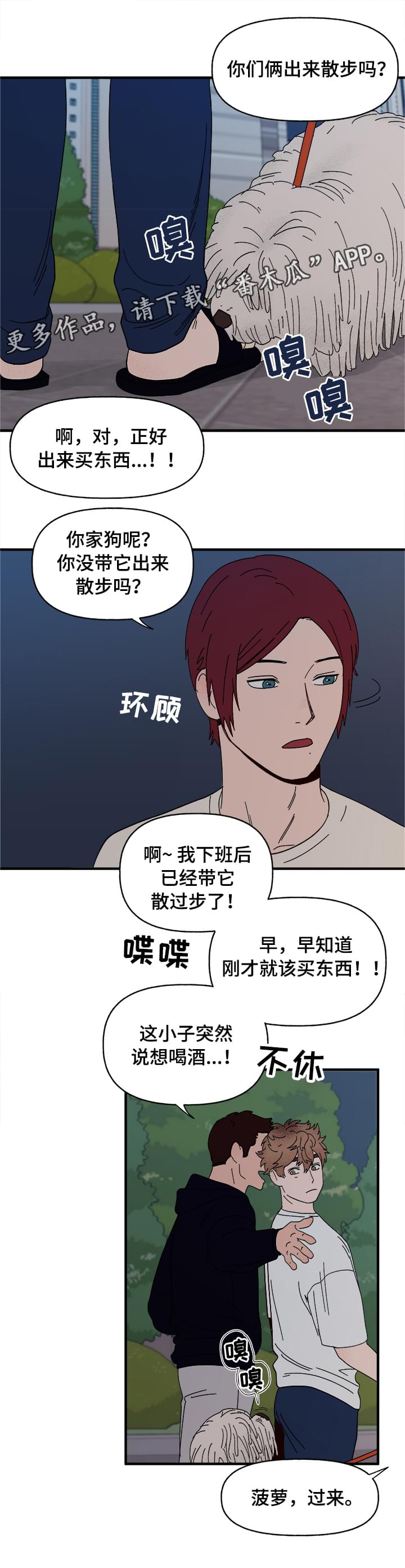 《爱宠攻略》漫画最新章节第13章：散步免费下拉式在线观看章节第【5】张图片