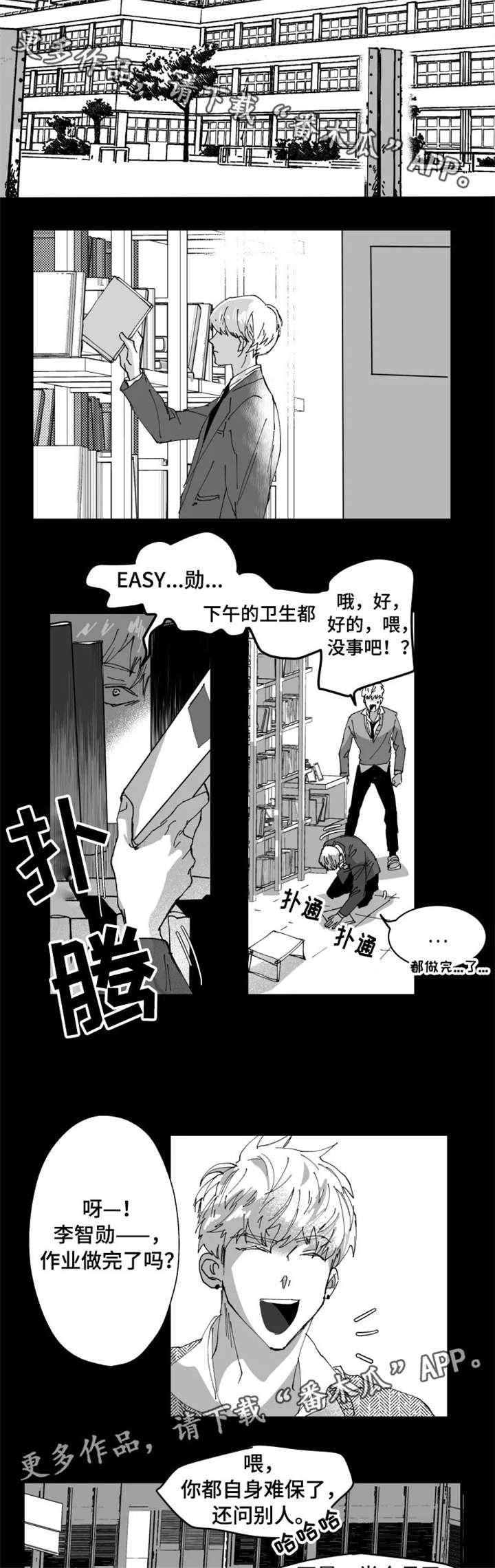 《挣脱掌控》漫画最新章节第3章：傻出天际免费下拉式在线观看章节第【6】张图片