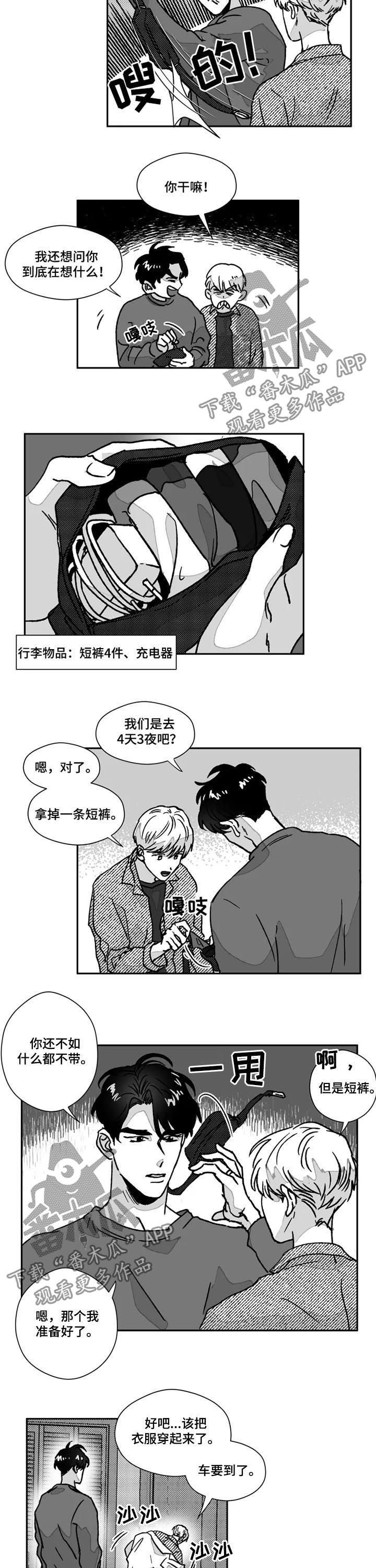 《挣脱掌控》漫画最新章节第73章：第一次旅行免费下拉式在线观看章节第【3】张图片