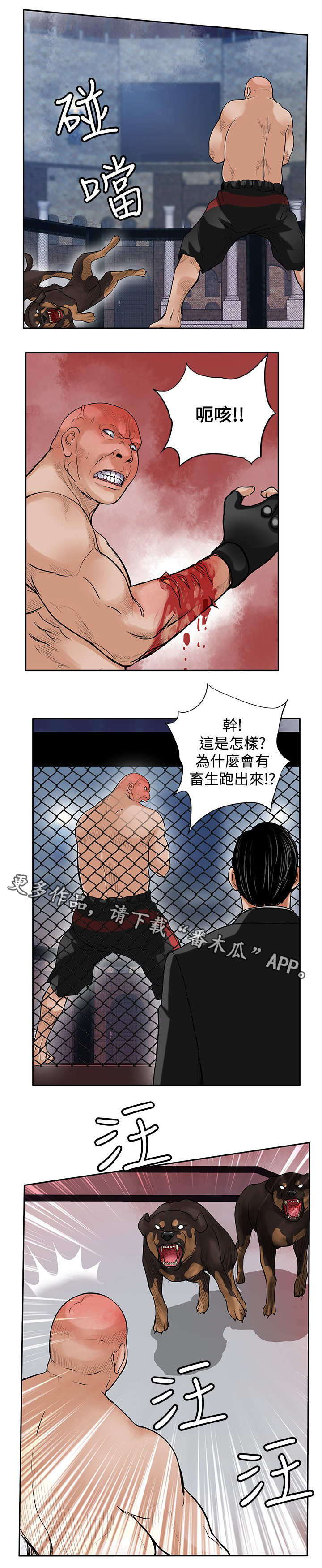 《死斗牢狱》漫画最新章节第41章：疯狗免费下拉式在线观看章节第【5】张图片