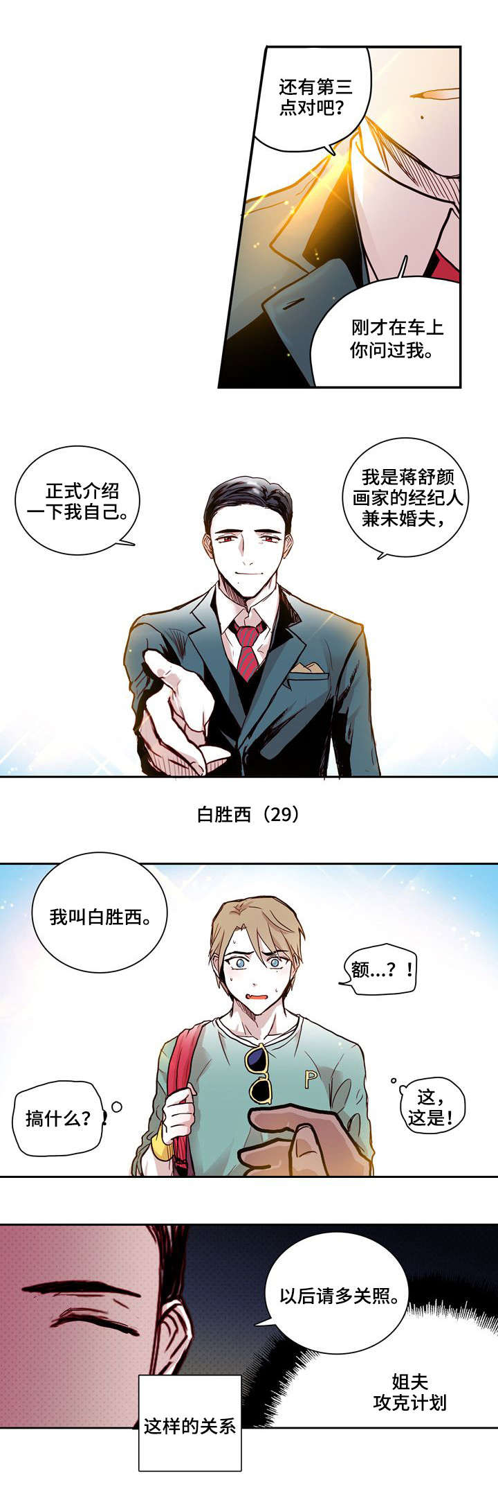 《血缘隔阂》漫画最新章节第2章：未婚夫免费下拉式在线观看章节第【3】张图片