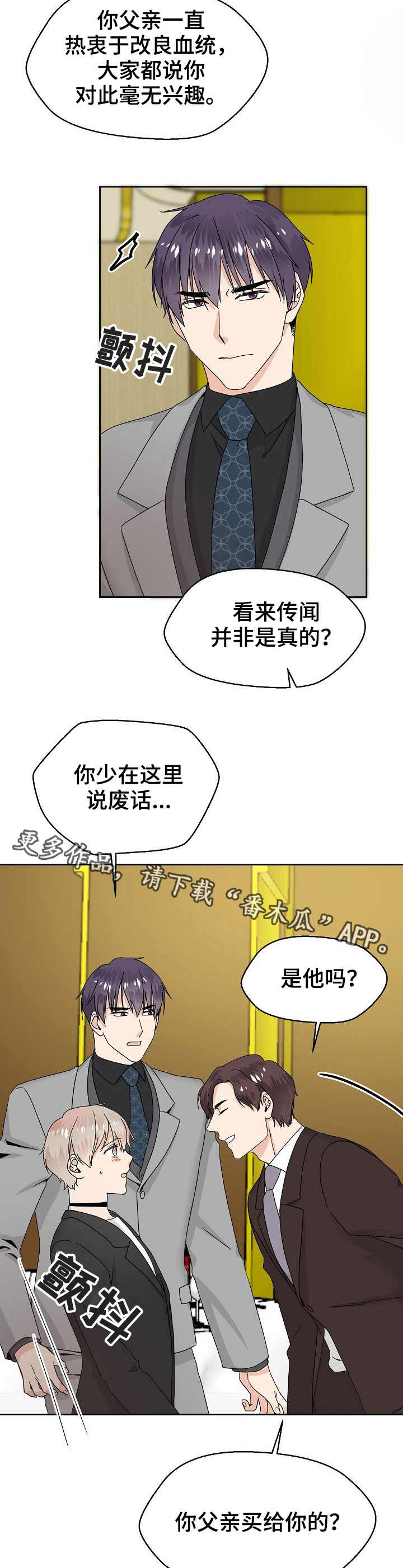 《欧米伽合约》漫画最新章节第8章：格格不入免费下拉式在线观看章节第【3】张图片