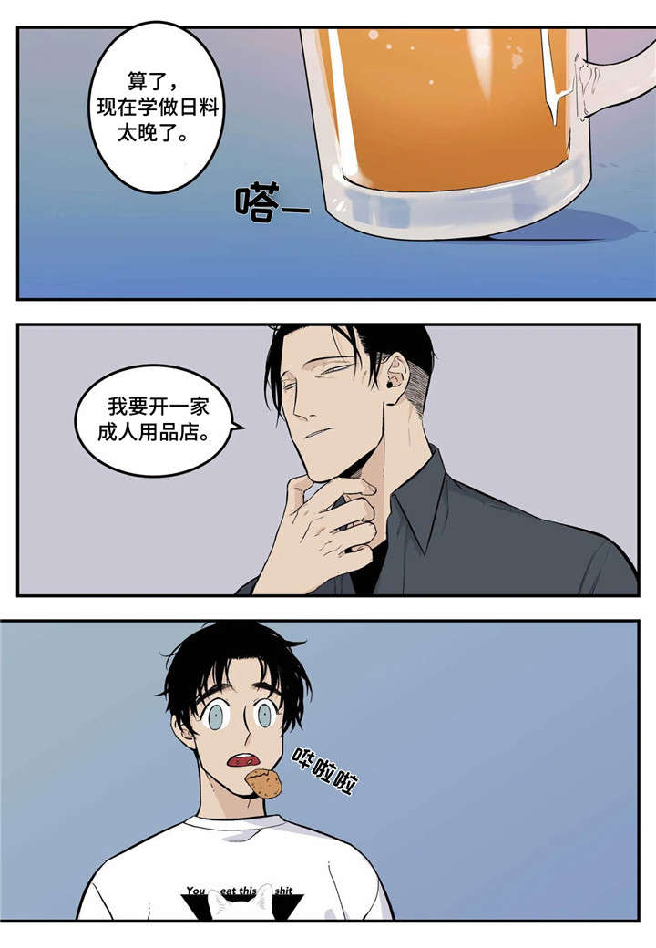 《老大的打火机》漫画最新章节第2章：创业免费下拉式在线观看章节第【1】张图片