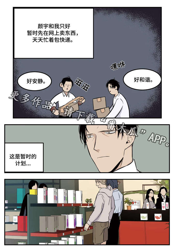 《老大的打火机》漫画最新章节第4章：选址免费下拉式在线观看章节第【10】张图片