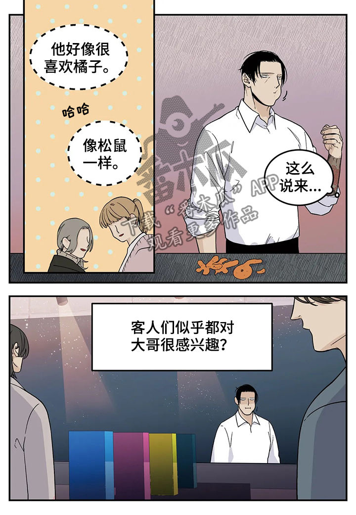 《老大的打火机》漫画最新章节第57章：橘子免费下拉式在线观看章节第【7】张图片