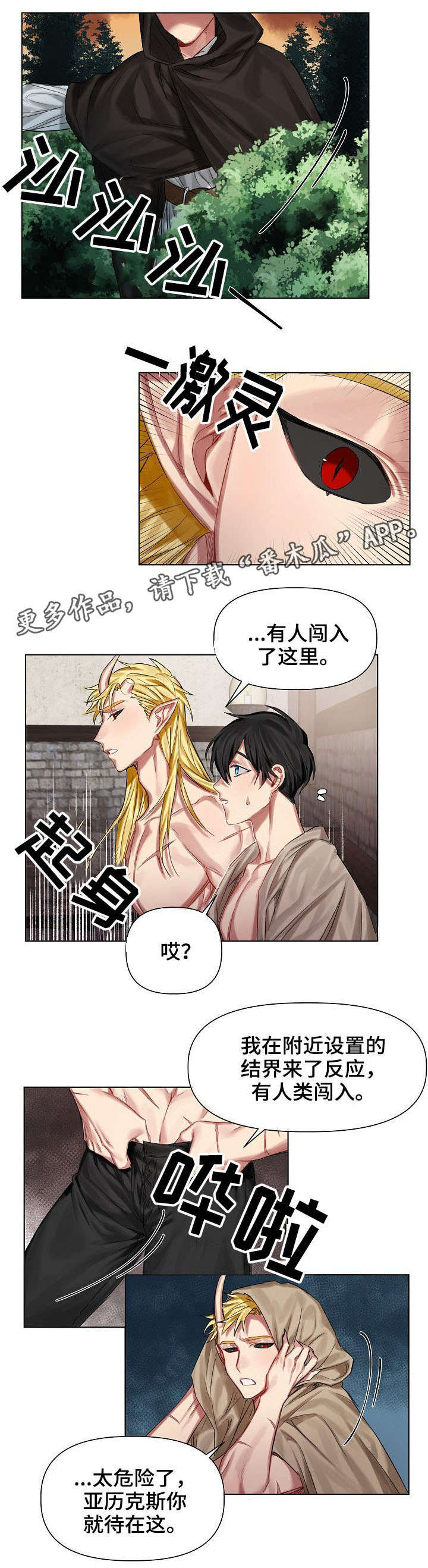 《皇家骑士》漫画最新章节第12章：入侵者免费下拉式在线观看章节第【8】张图片