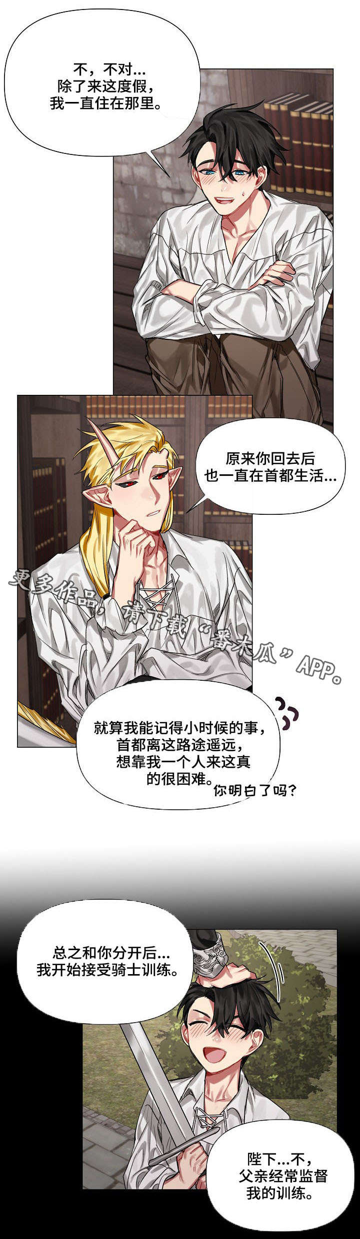 《皇家骑士》漫画最新章节第18章：王与龙免费下拉式在线观看章节第【5】张图片