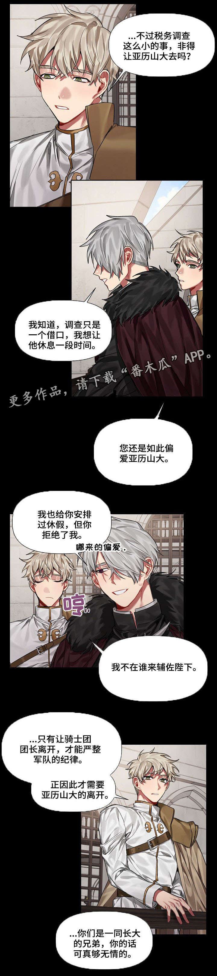 《皇家骑士》漫画最新章节第19章：爱慕免费下拉式在线观看章节第【7】张图片