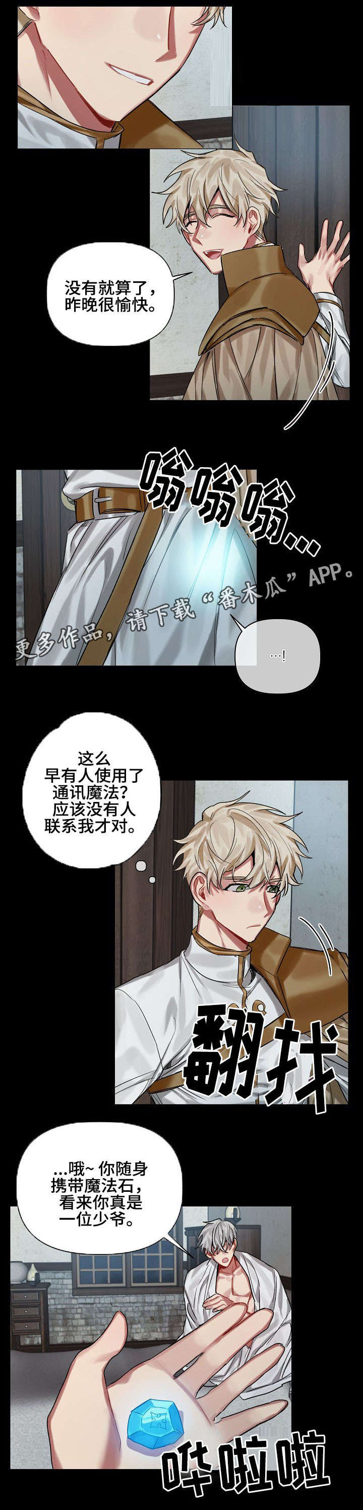 《皇家骑士》漫画最新章节第20章：魔法石免费下拉式在线观看章节第【4】张图片