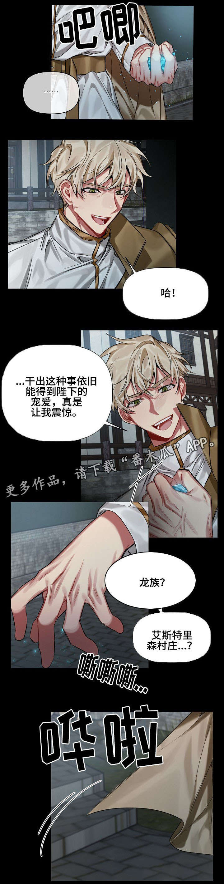 《皇家骑士》漫画最新章节第20章：魔法石免费下拉式在线观看章节第【1】张图片