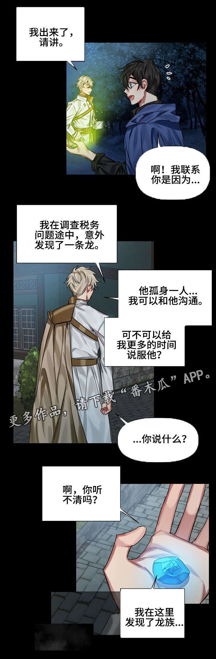 《皇家骑士》漫画最新章节第20章：魔法石免费下拉式在线观看章节第【2】张图片