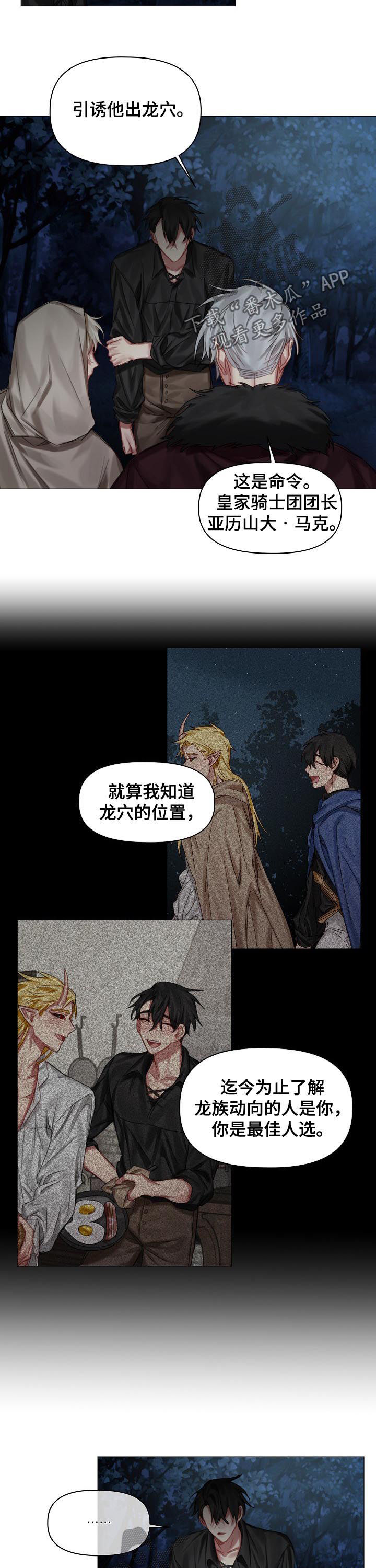 《皇家骑士》漫画最新章节第34章：引诱免费下拉式在线观看章节第【2】张图片