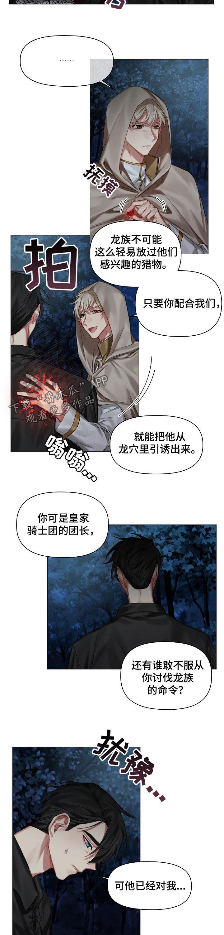 《皇家骑士》漫画最新章节第34章：引诱免费下拉式在线观看章节第【3】张图片