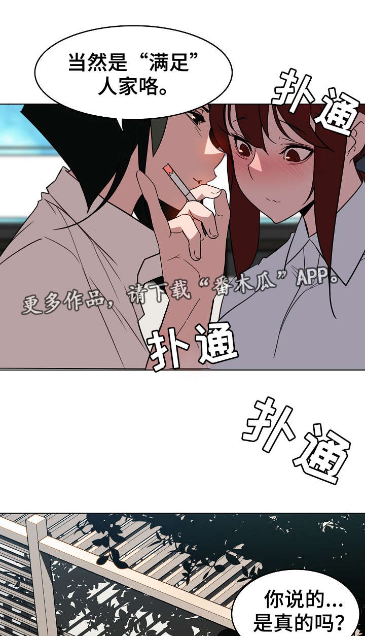 《急速下坠》漫画最新章节第6章：传闻免费下拉式在线观看章节第【3】张图片