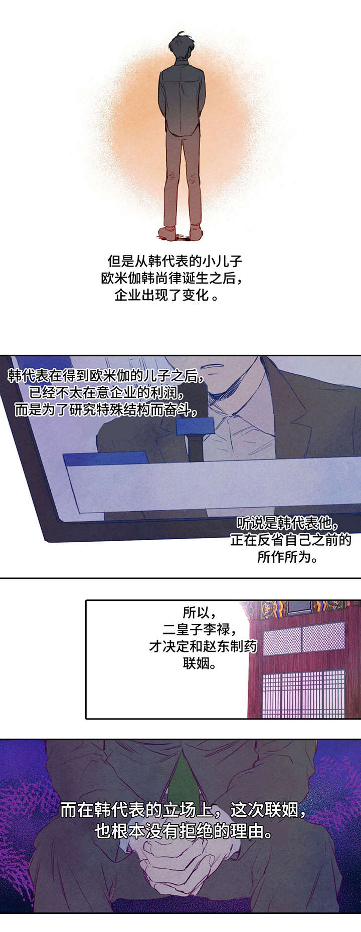 《柳树下的浪漫》漫画最新章节第1章：联姻免费下拉式在线观看章节第【1】张图片