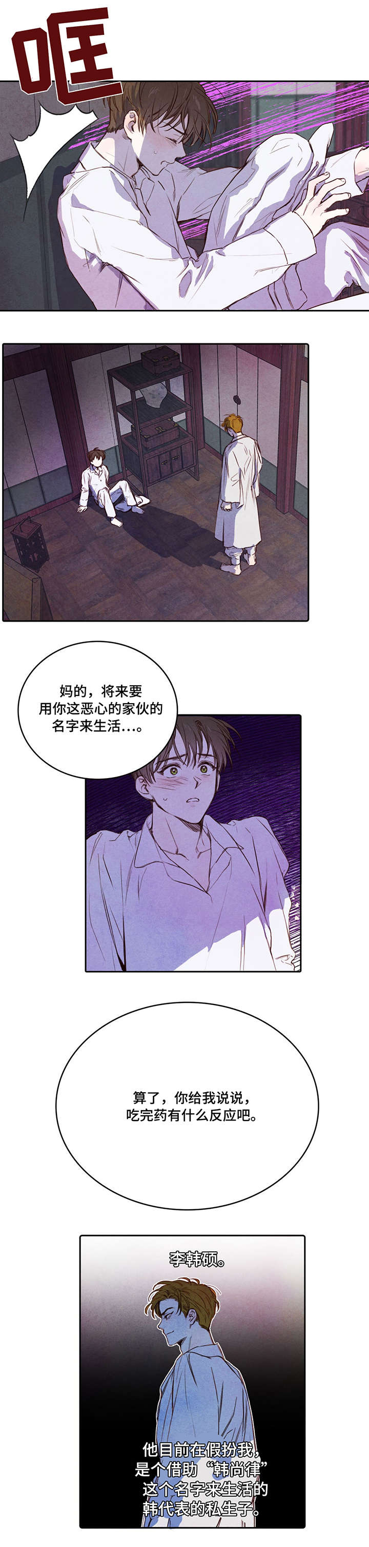 《柳树下的浪漫》漫画最新章节第3章：私生子免费下拉式在线观看章节第【2】张图片