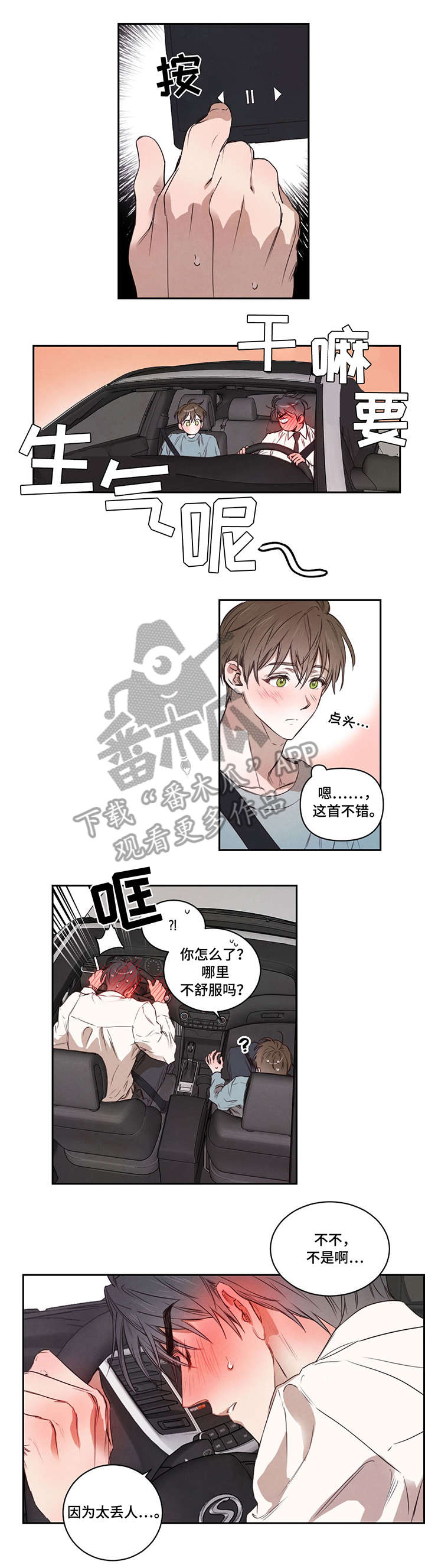 《柳树下的浪漫》漫画最新章节第12章：兜风免费下拉式在线观看章节第【10】张图片