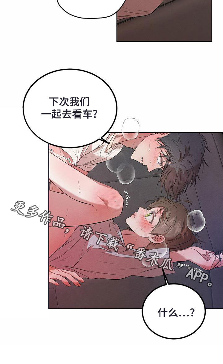 《柳树下的浪漫》漫画最新章节第119章：【番外】车太小免费下拉式在线观看章节第【1】张图片