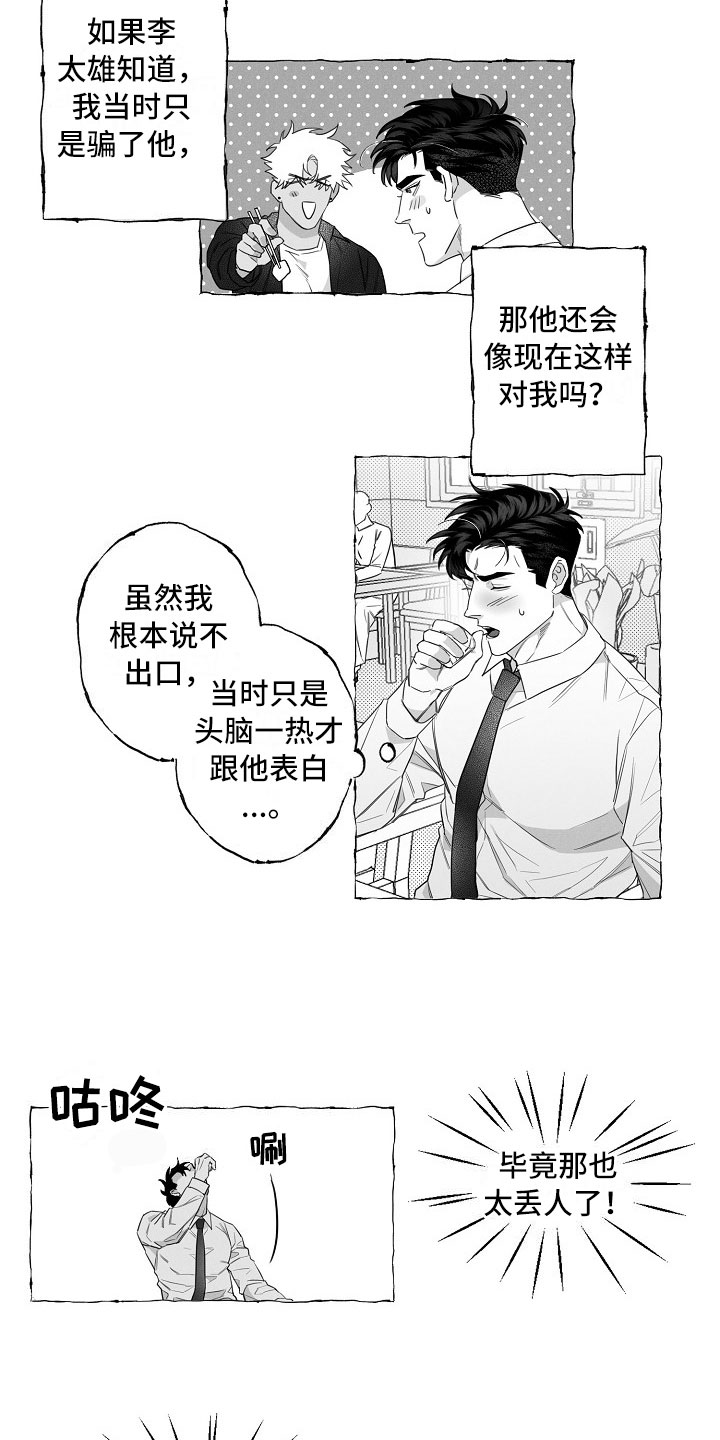 《我的真心实意》漫画最新章节第3章：烦躁免费下拉式在线观看章节第【3】张图片