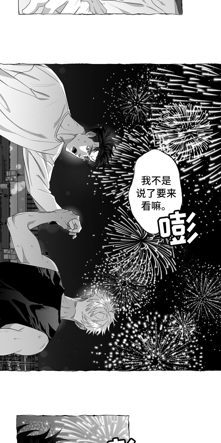 《我的真心实意》漫画最新章节第13章：看烟花免费下拉式在线观看章节第【4】张图片