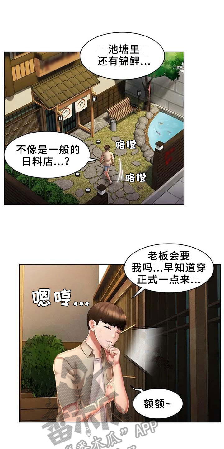 《英知的婚礼》漫画最新章节第7章：应聘免费下拉式在线观看章节第【7】张图片