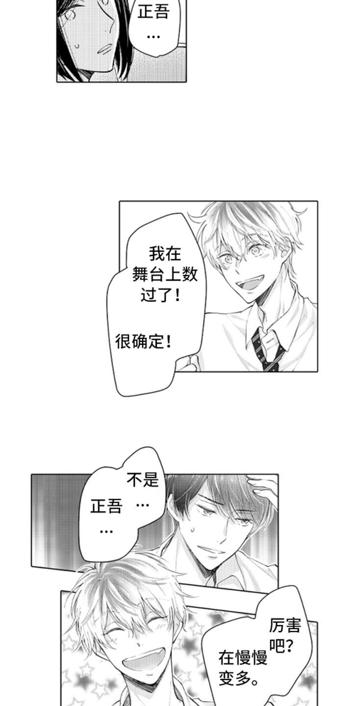 《偶像暗恋》漫画最新章节第1章：新人偶像免费下拉式在线观看章节第【10】张图片