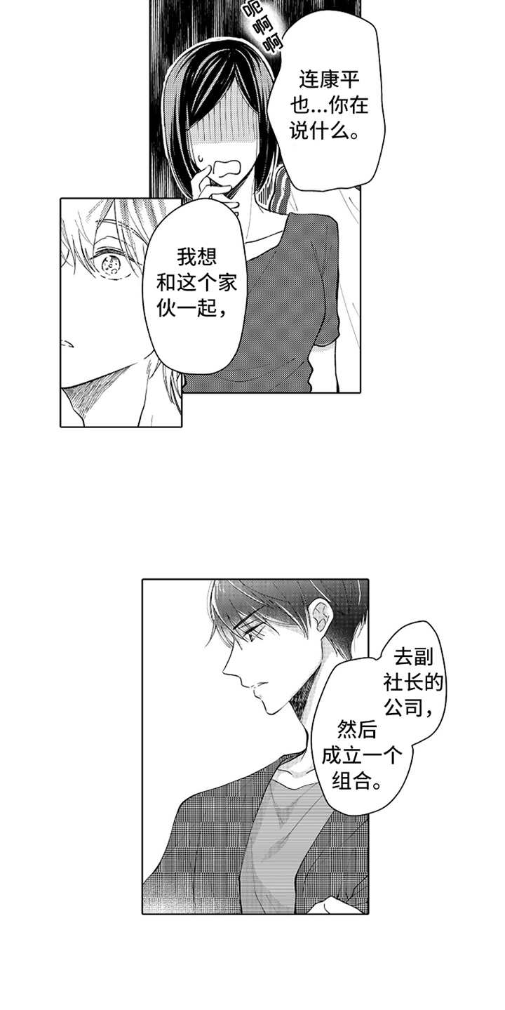 《偶像暗恋》漫画最新章节第2章：跳槽免费下拉式在线观看章节第【9】张图片