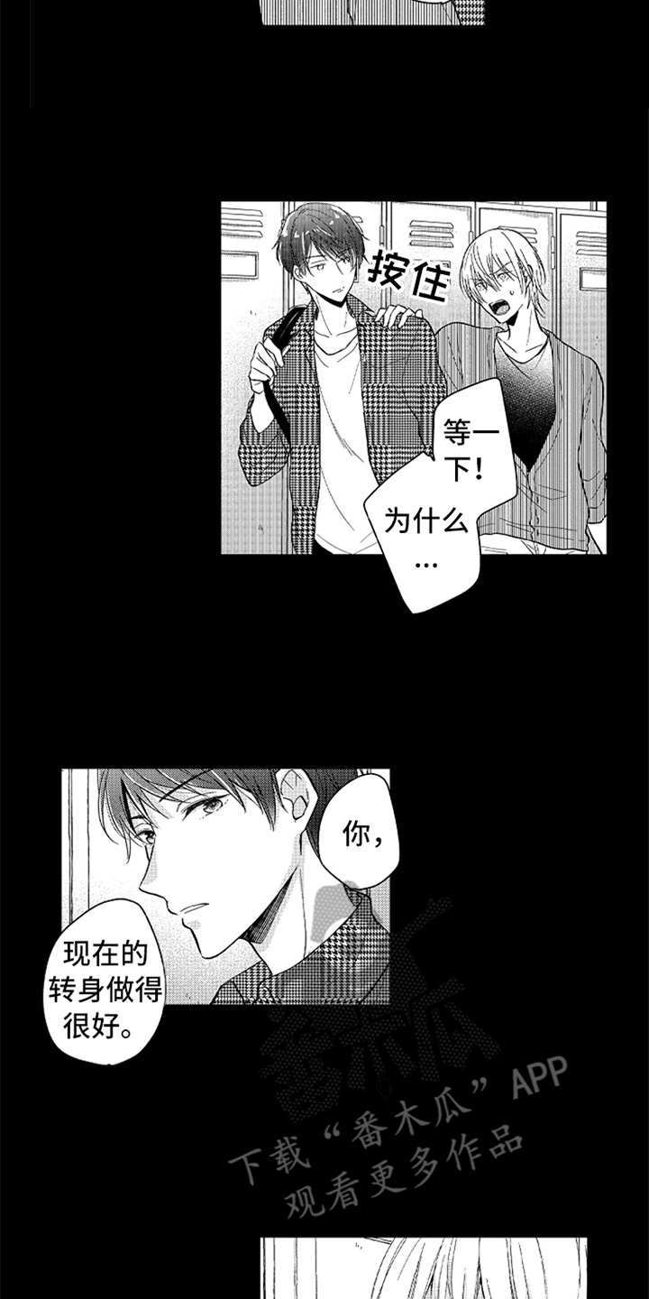 《偶像暗恋》漫画最新章节第7章：追逐的目标免费下拉式在线观看章节第【7】张图片