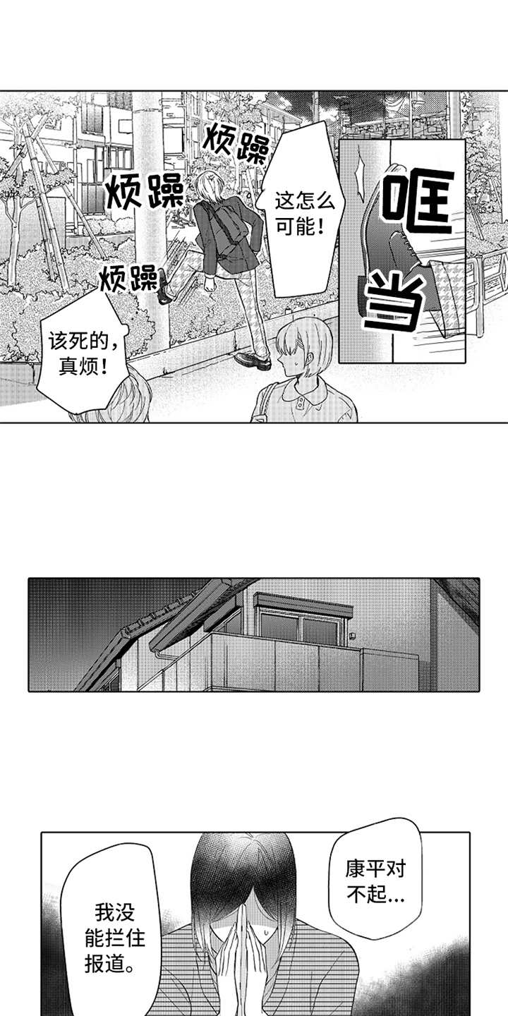 《偶像暗恋》漫画最新章节第7章：追逐的目标免费下拉式在线观看章节第【3】张图片