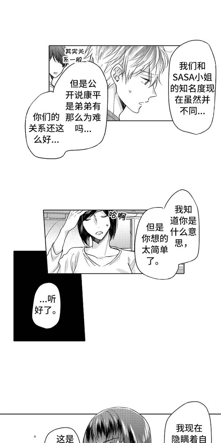 《偶像暗恋》漫画最新章节第10章：变化免费下拉式在线观看章节第【13】张图片