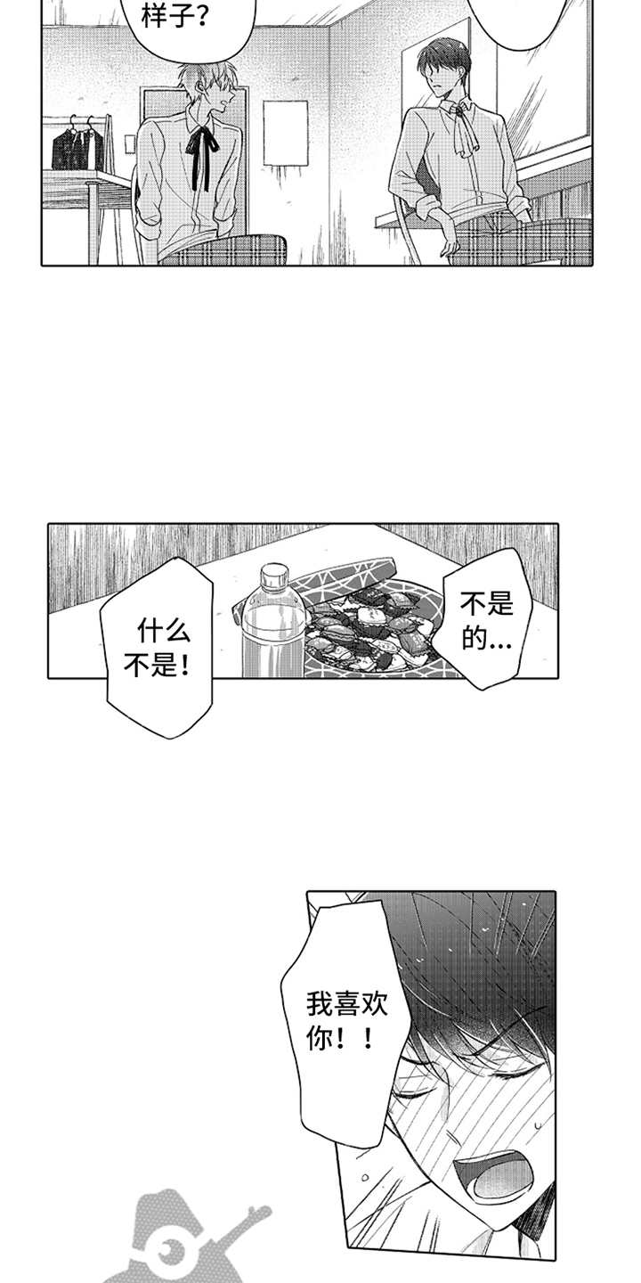 《偶像暗恋》漫画最新章节第13章：心意免费下拉式在线观看章节第【8】张图片