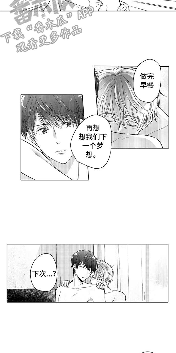 《偶像暗恋》漫画最新章节第17章：像梦一样（完结）免费下拉式在线观看章节第【2】张图片