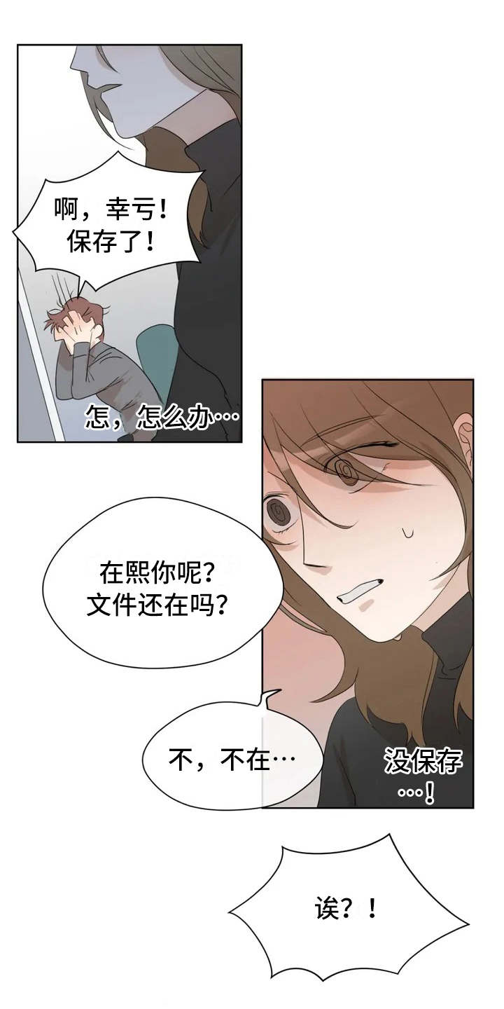 《甜美的梦》漫画最新章节第4章：没保存免费下拉式在线观看章节第【13】张图片