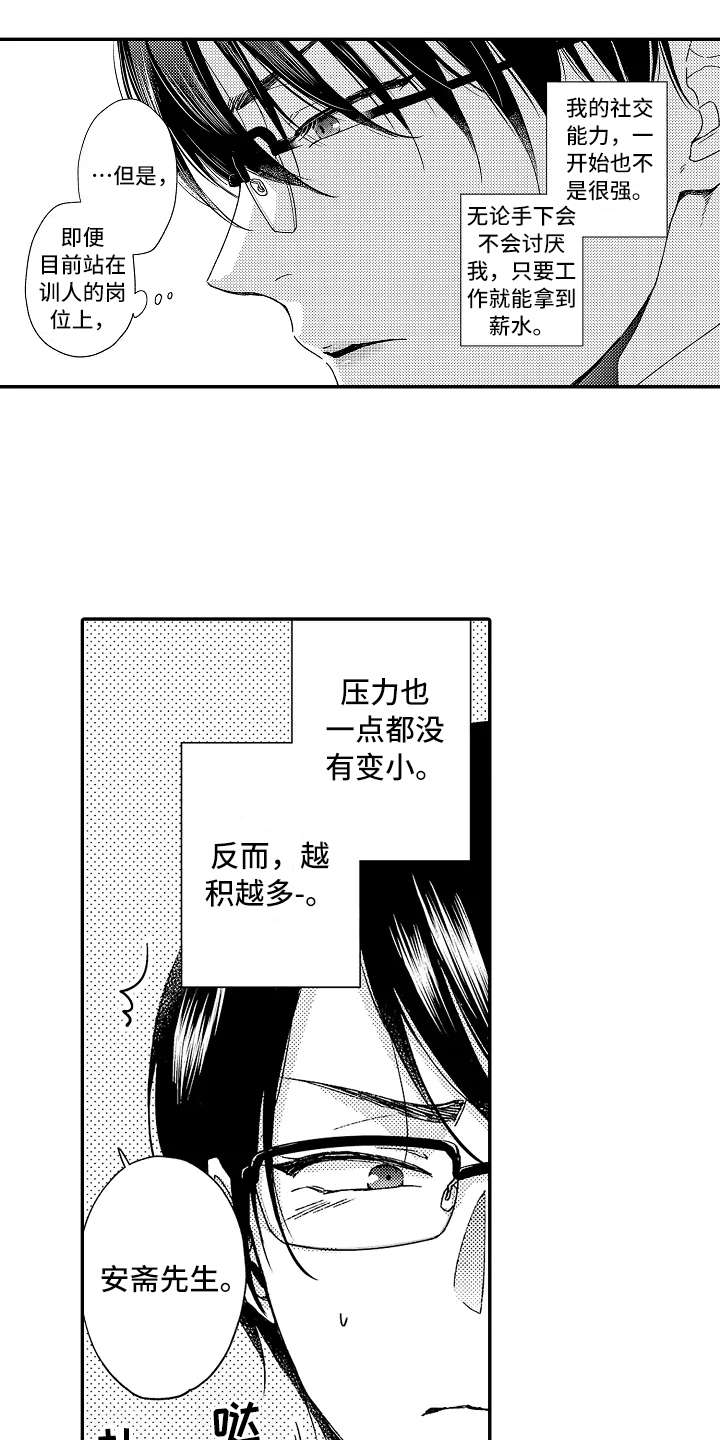 《减压的方式》漫画最新章节第1章：嚣张的上司免费下拉式在线观看章节第【11】张图片