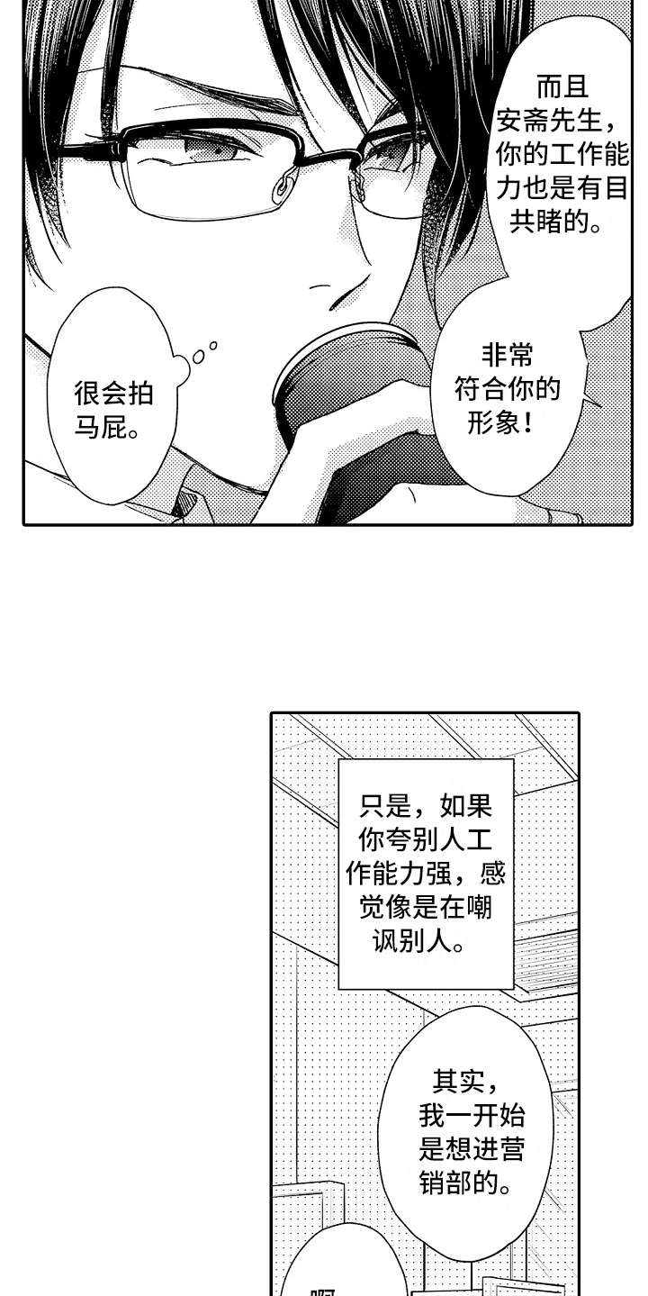 《减压的方式》漫画最新章节第1章：嚣张的上司免费下拉式在线观看章节第【4】张图片