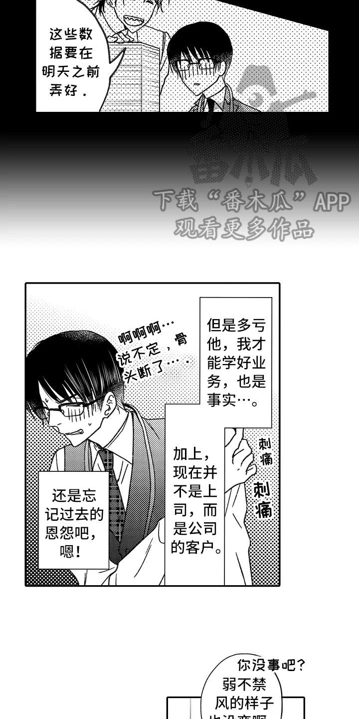 《减压的方式》漫画最新章节第23章：前任上司免费下拉式在线观看章节第【5】张图片