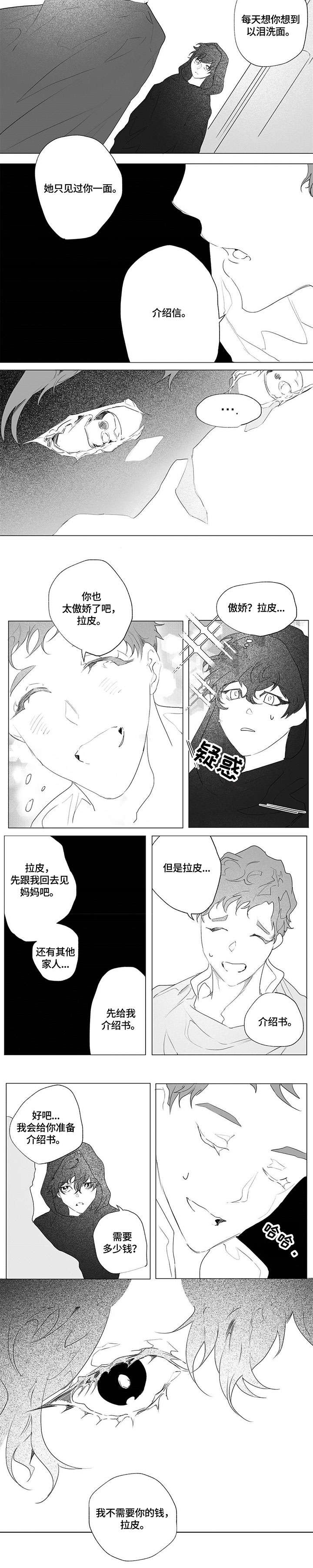 《面纱里的影》漫画最新章节第3章：冷漠免费下拉式在线观看章节第【6】张图片