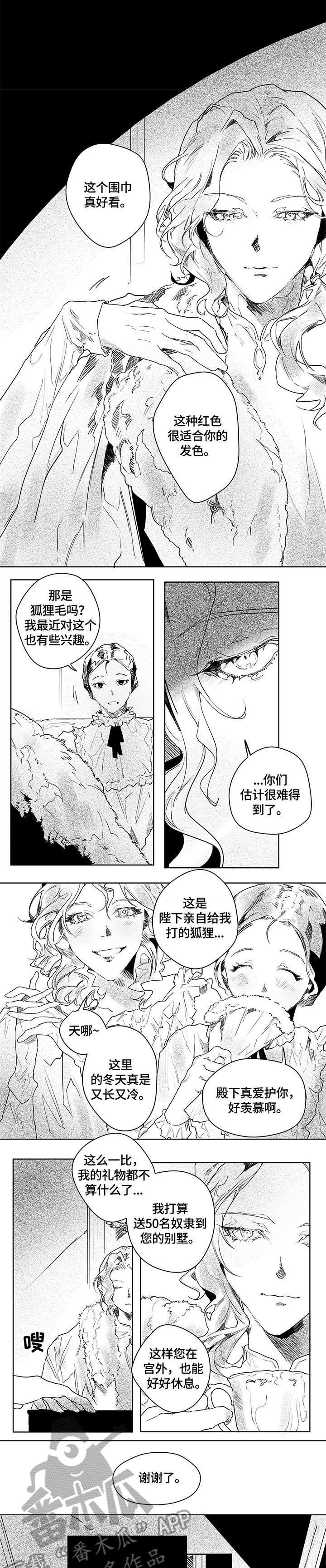 《面纱里的影》漫画最新章节第13章：日子免费下拉式在线观看章节第【2】张图片