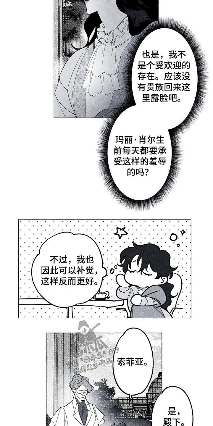 《面纱里的影》漫画最新章节第17章：晕倒免费下拉式在线观看章节第【11】张图片