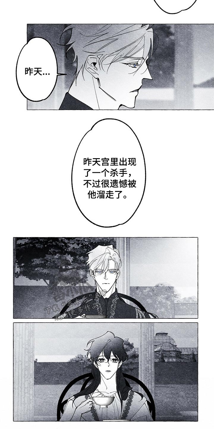 《面纱里的影》漫画最新章节第23章：什么关系免费下拉式在线观看章节第【7】张图片