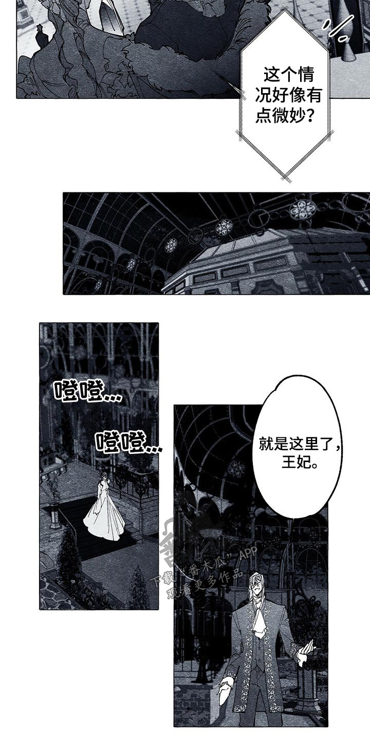 《面纱里的影》漫画最新章节第28章：离开一会免费下拉式在线观看章节第【3】张图片