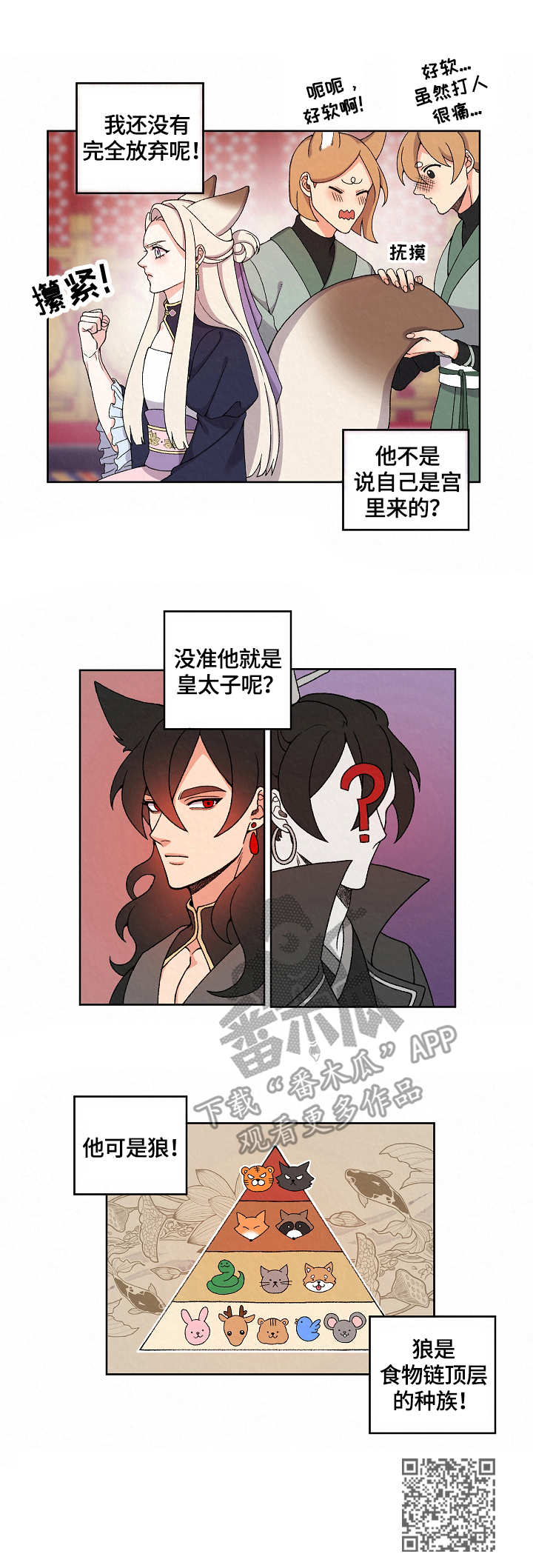 《狐狼变》漫画最新章节第16章：入宫免费下拉式在线观看章节第【1】张图片