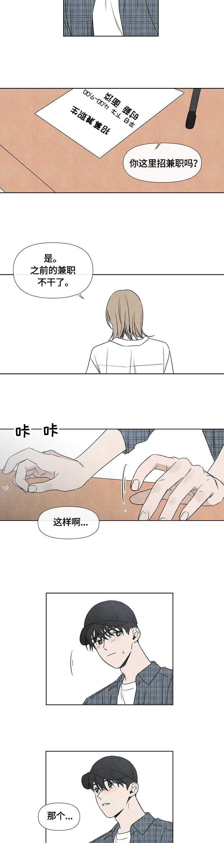 《迷情咖啡店》漫画最新章节第1章：面试免费下拉式在线观看章节第【5】张图片