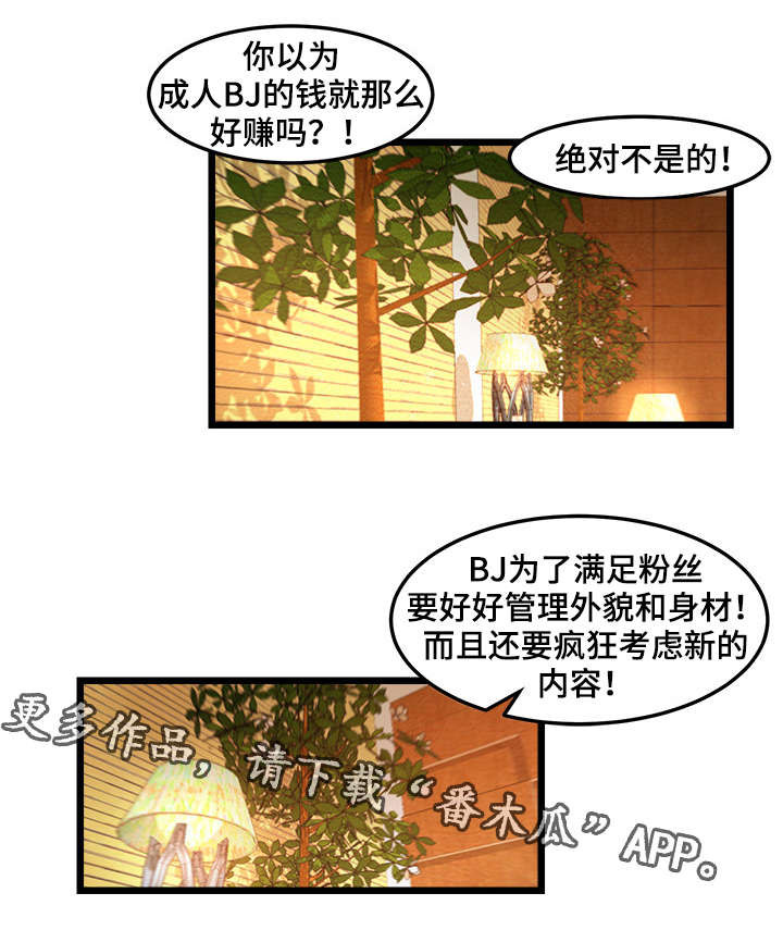 《深夜直播秀》漫画最新章节第8章：落后者免费下拉式在线观看章节第【5】张图片