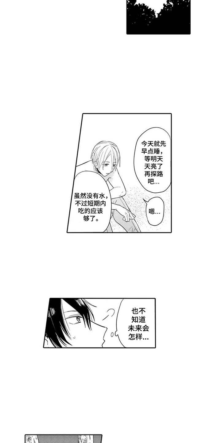 《海岛漂流》漫画最新章节第3章：生火免费下拉式在线观看章节第【12】张图片