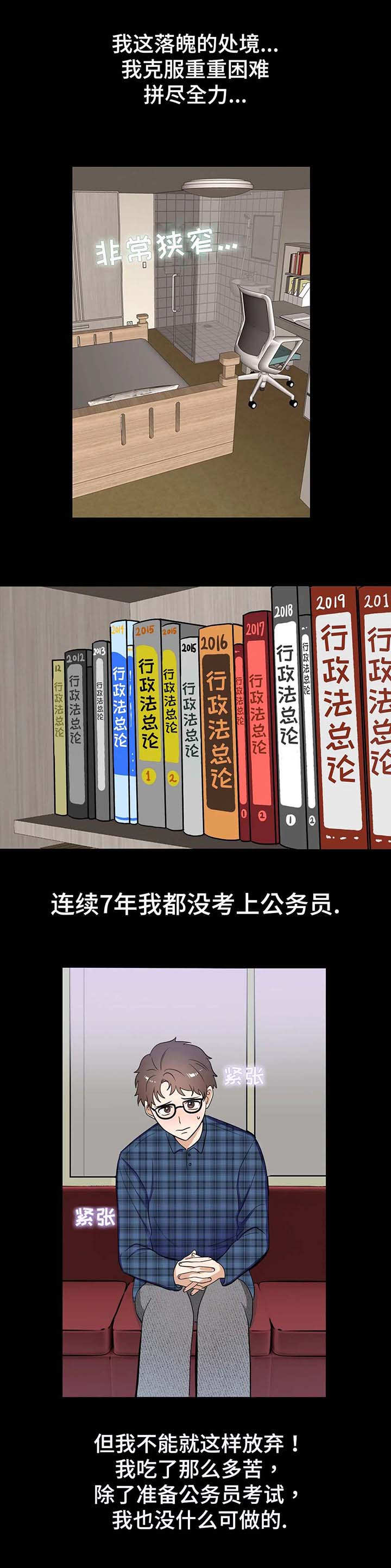 《地下编制》漫画最新章节第1章：落榜免费下拉式在线观看章节第【3】张图片