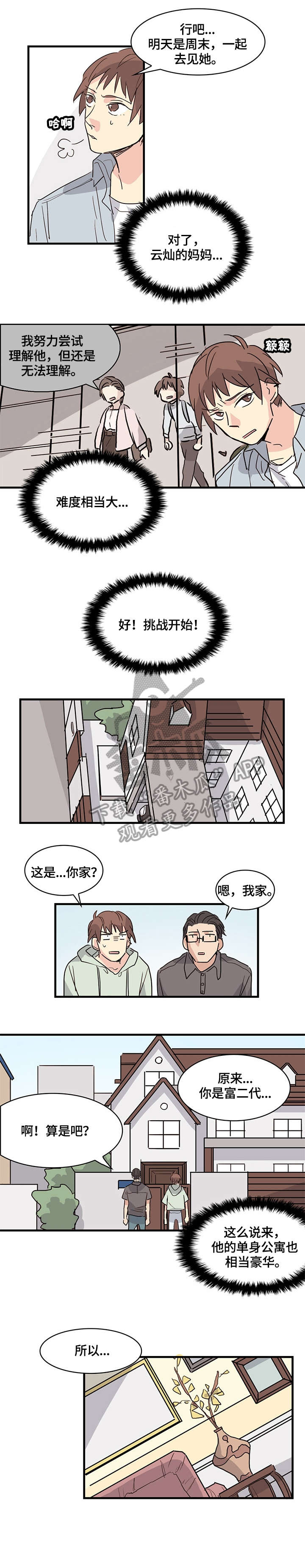 《无感关系》漫画最新章节第20章：富二代免费下拉式在线观看章节第【3】张图片