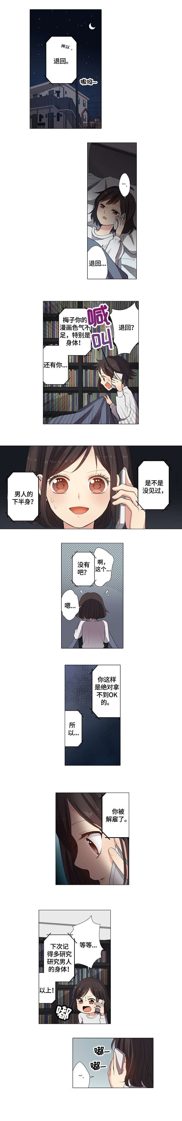 《上司突袭》漫画最新章节第2章：解雇免费下拉式在线观看章节第【1】张图片